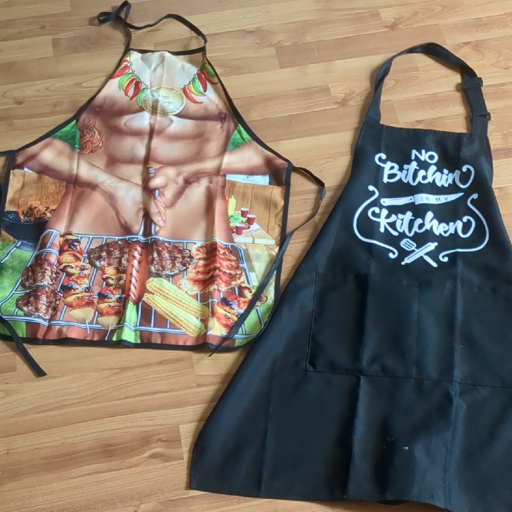 Fun BBQ Apron Set for Kids
